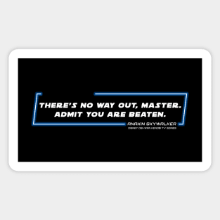 OWKS - ASW - Beaten - Quote Sticker